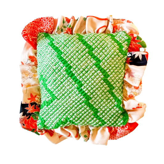 Duftkissen aus Seide grün