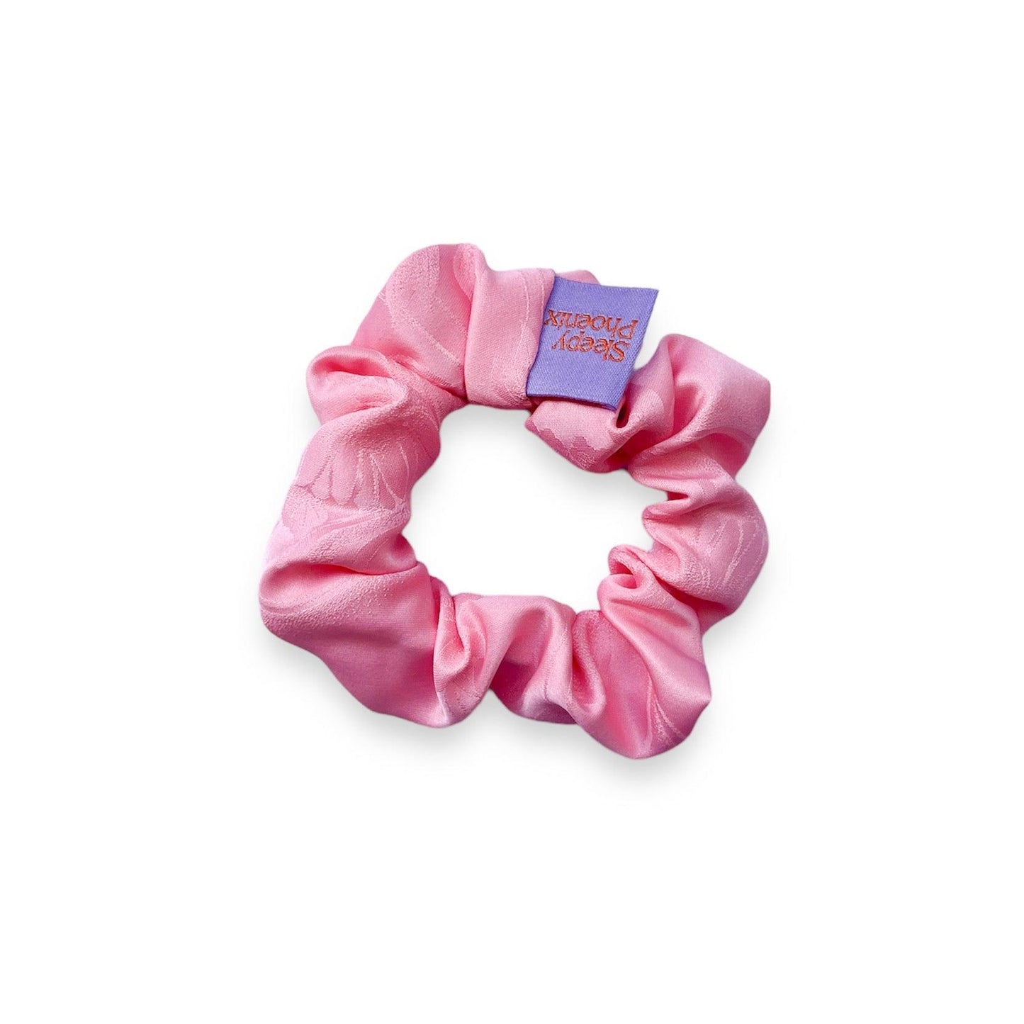 Scrunchie aus Seide Rosa