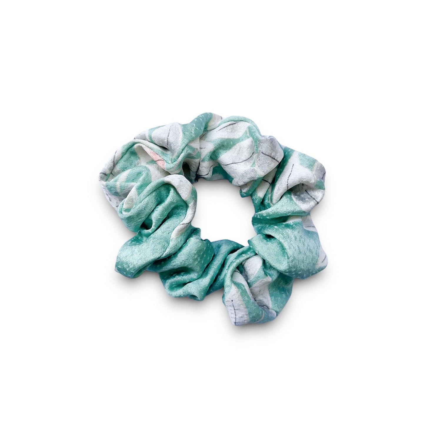 Scrunchie aus Seide Mint